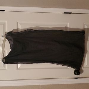 Black infinity scarf